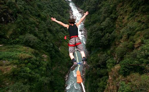 Bungee Jumping in Nepal