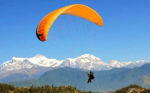 Paragliding in Nepal