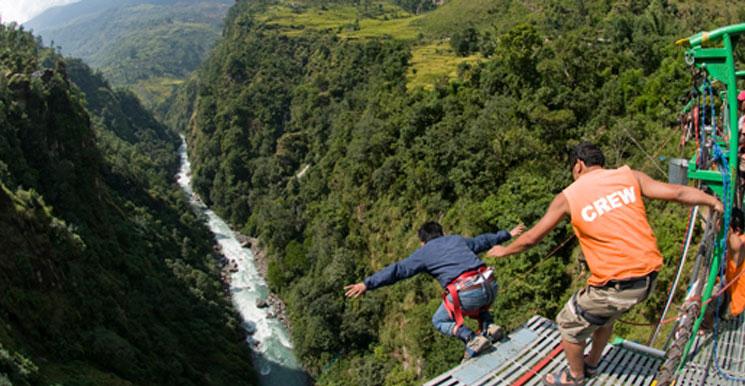 Bungee Jumping in Nepal